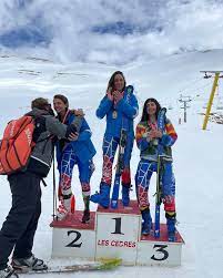 Manon Ouaiss Podium de ski aux cèdres