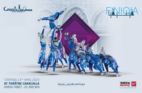 Affiche du spectacle Finiquia du Caracalla Dance Theatre